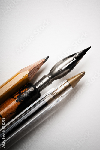 Bleistift, Feder, Kugelschreiber photo