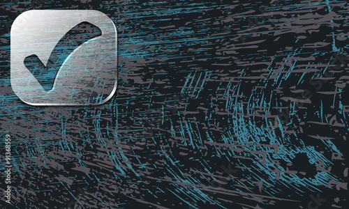Vector abstract background with scratches and transparent check
