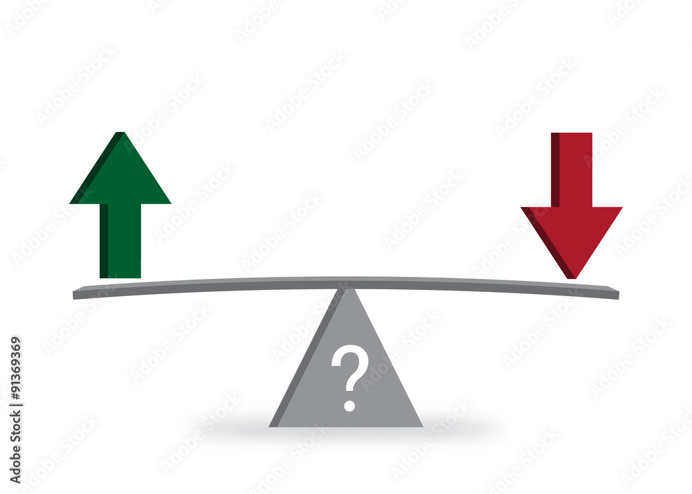 Up - down concept Stock Vector | Adobe Stock