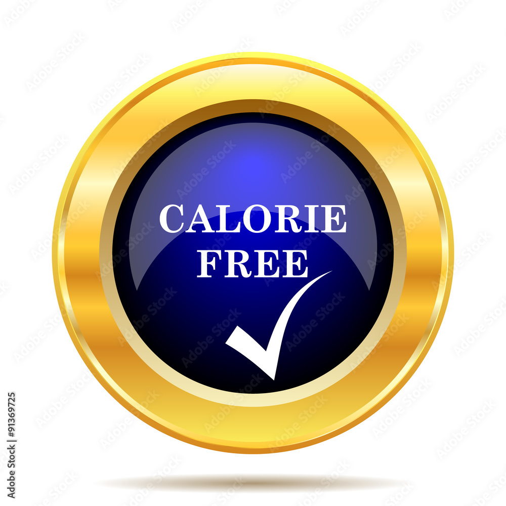 Calorie free icon Calorie free icon
