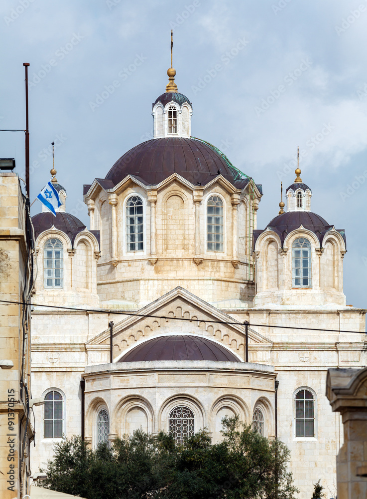 St.Trinity Russian Orthodox Cathedral, Jerusalem, Israel
