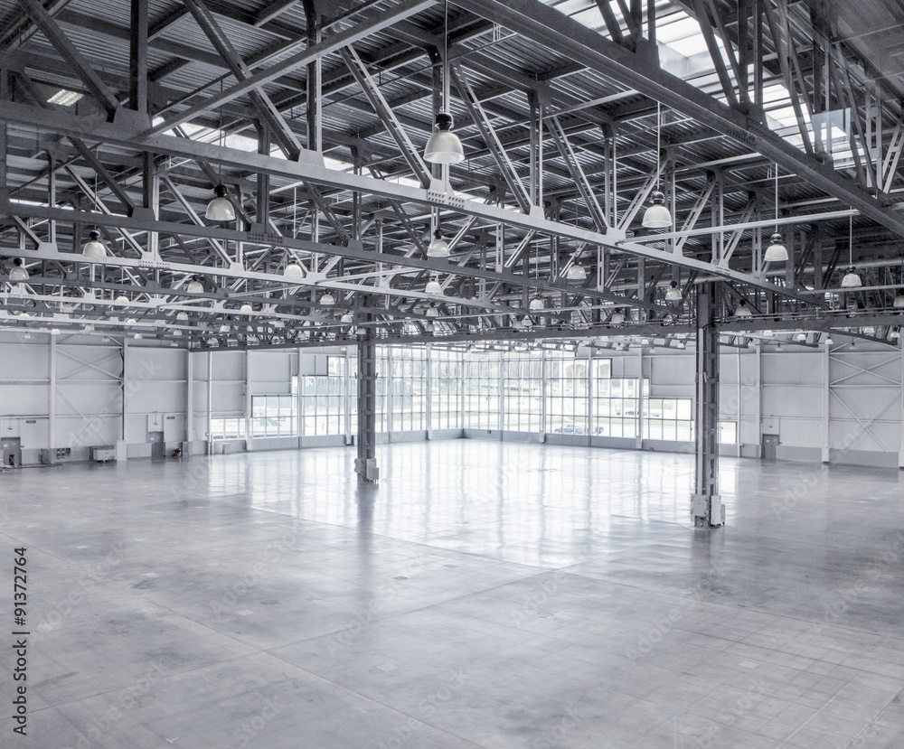© Ruslan Gilmanshin - Interior of an empty warehouse