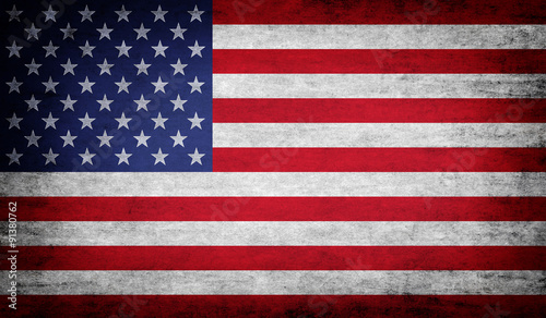 Grunge USA Flag