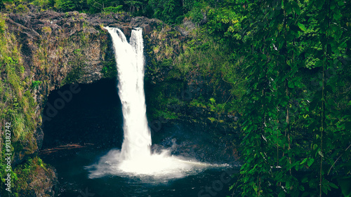 Rainbow Falls in Hilo on the Big Island of Hawaii photo