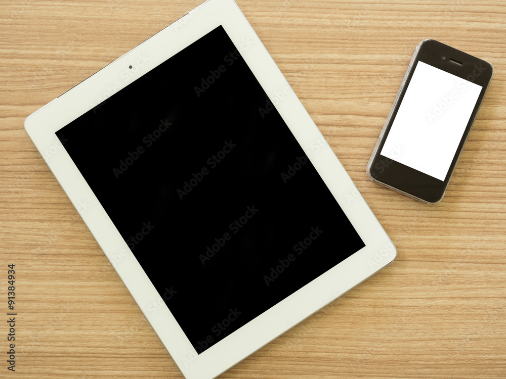 tablet computer and smart phone tablet computer and smart phone