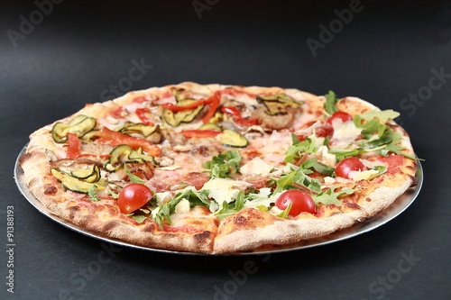 PIZZA DE VERDURAS