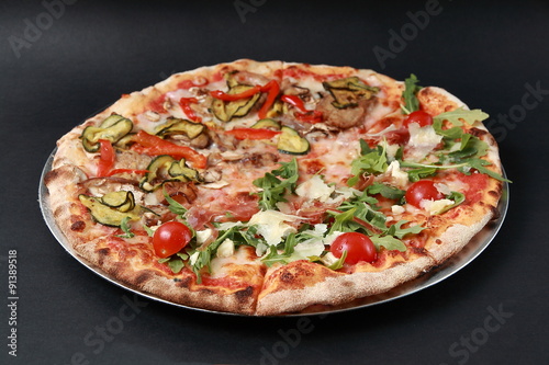 PIZZA DE VERDURAS