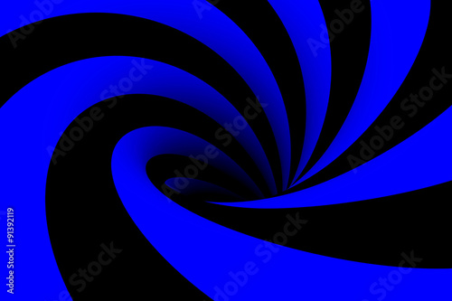 black hole blue background 