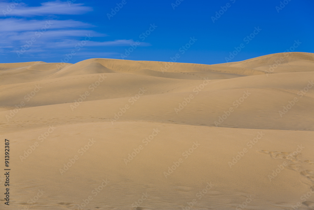 Maspalomas Duna - Desert in Canary island Gran Canaria Maspalomas Duna - Desert in Canary island Gran Canaria
