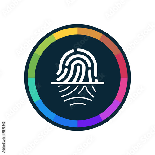 Modern Vector App Button