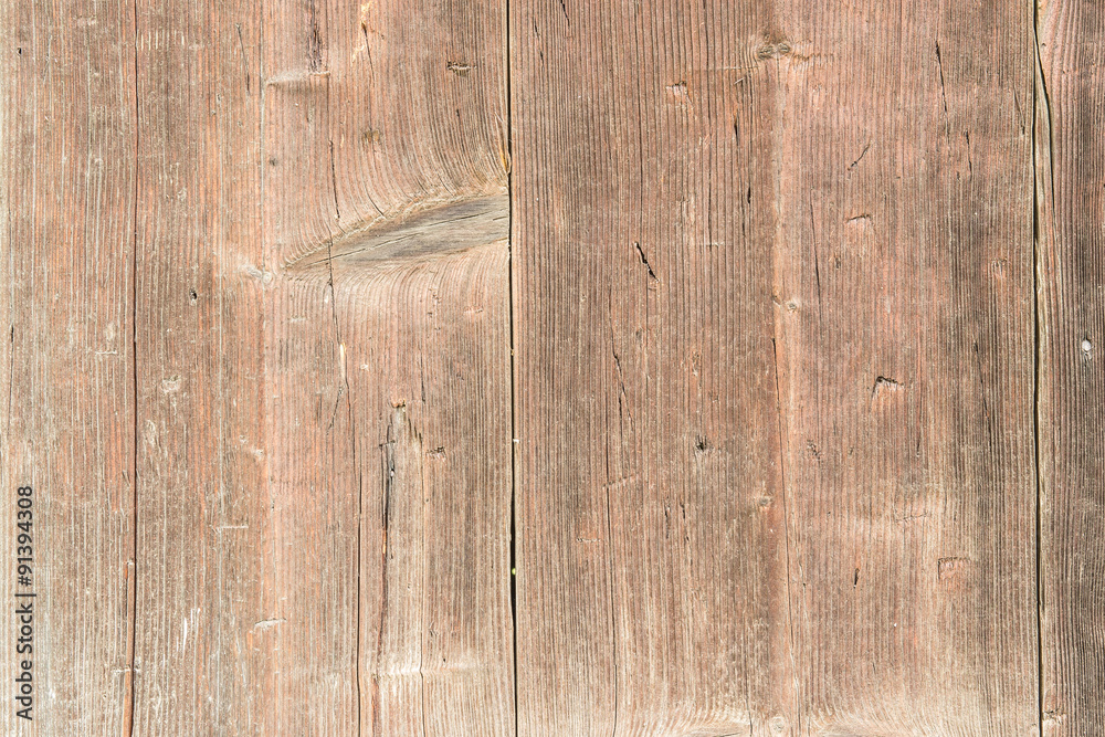 Fototapeta premium Old painted wood wall - texture or background