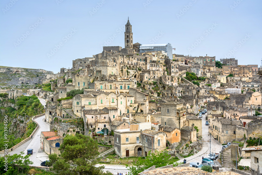 Ancient town of Matera, Basilicata, Italy