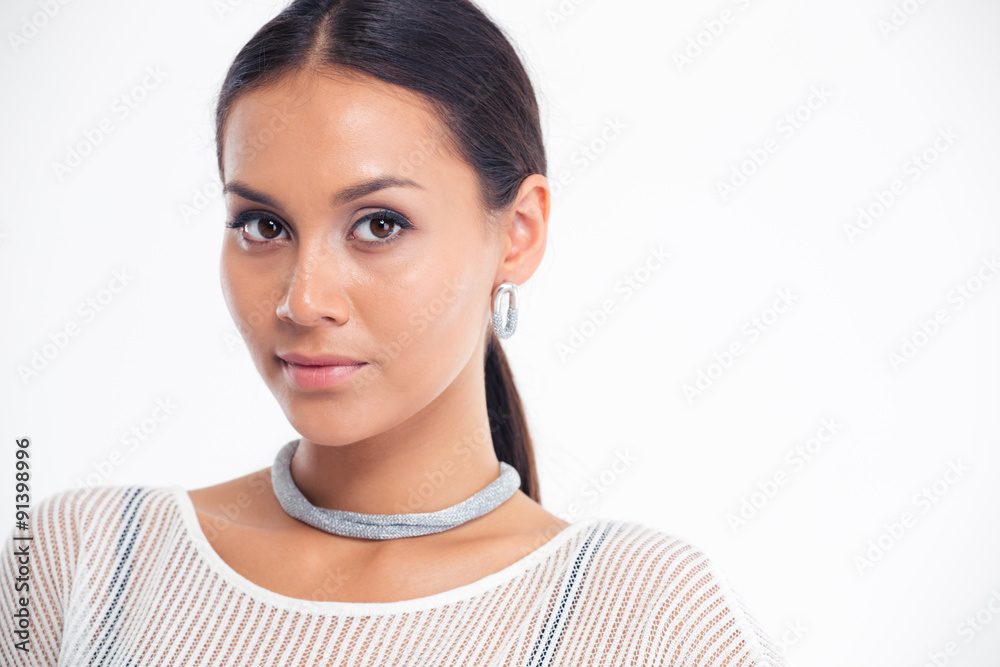 Beauty portrait of a charming woman Beauty portrait of a charming woman
