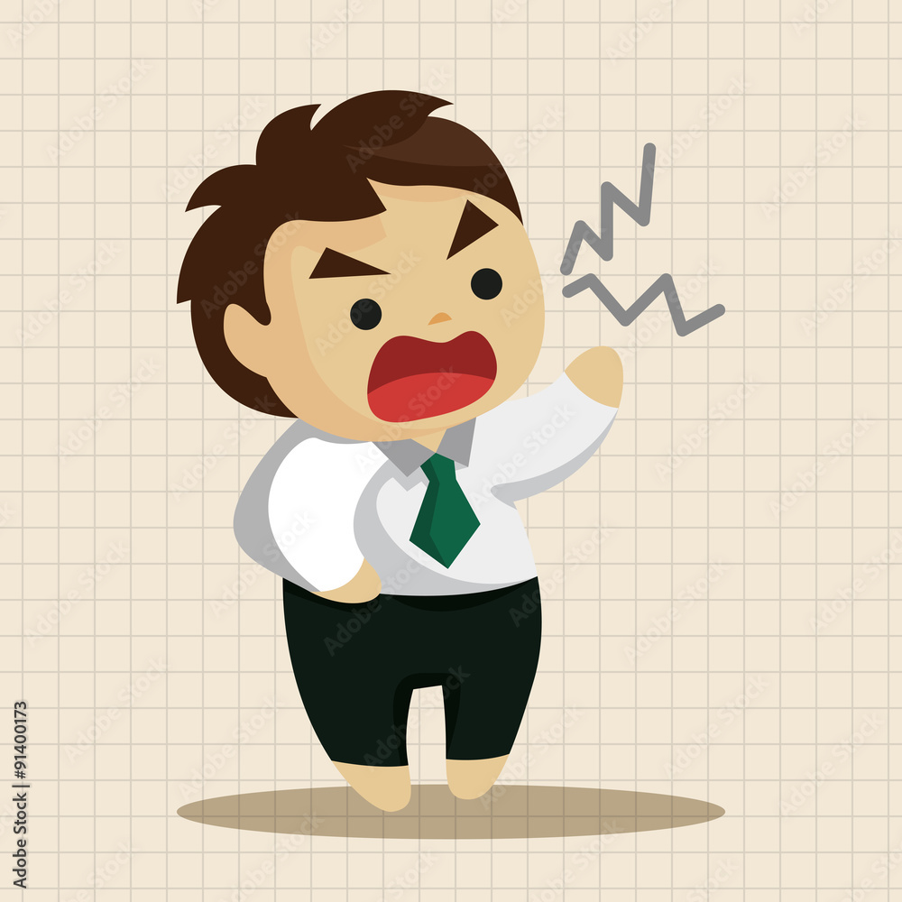 Office workers theme elements Office workers theme elements