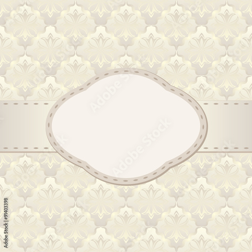 vintage background with frame