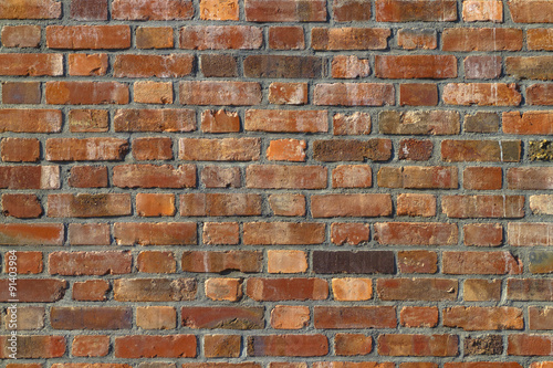 レンガの壁の背景 Brick wall background