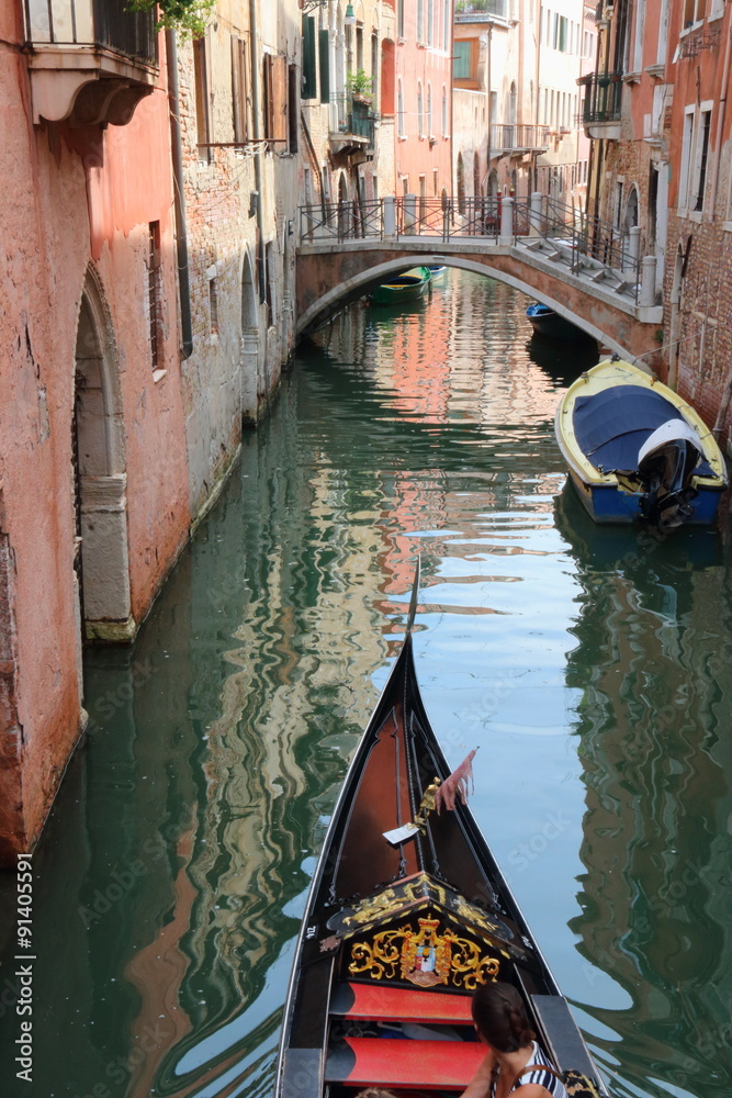 in gondola a Venezia