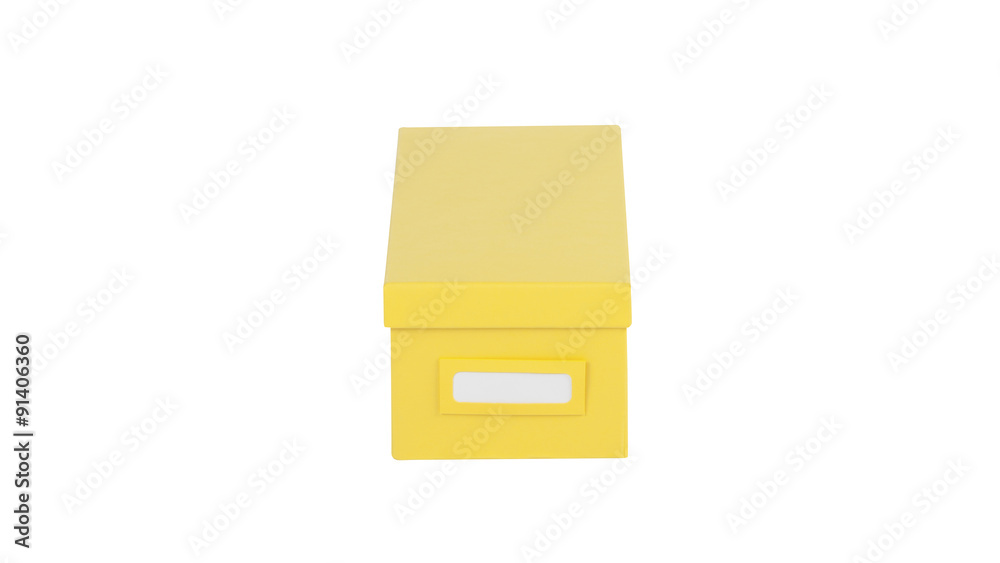 Box isolated on white Box isolated on white