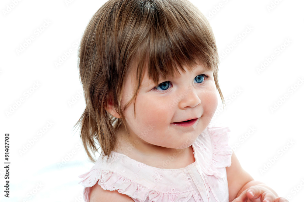 Cute smiling baby girl Cute smiling baby girl