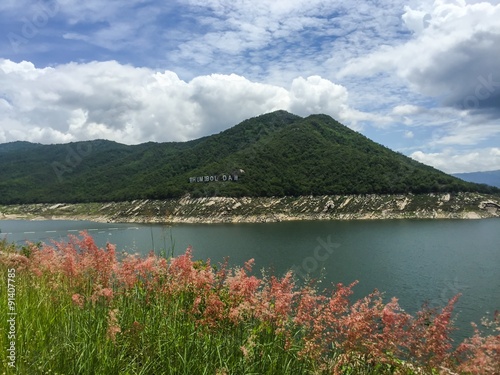 Bhumibol Dam In Tak Province, Thailand photo