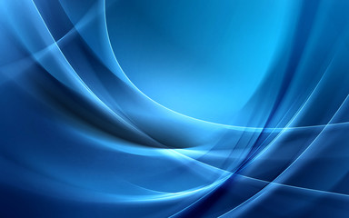Keuken achterwand Abstracte golf Blauw abstract geometrisch patroon donker  © SidorArt