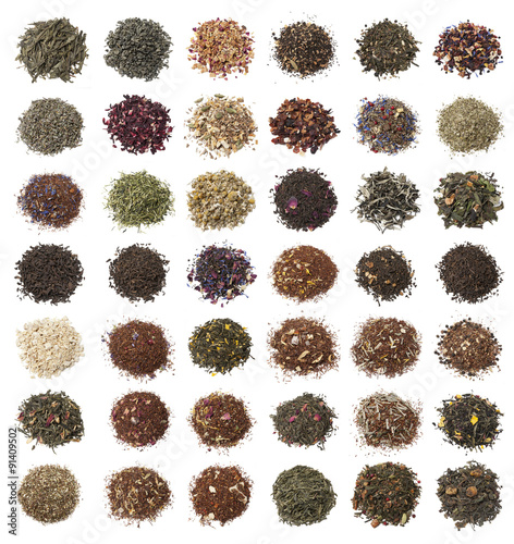 Variety of teas