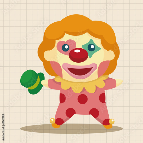 clowns theme elements
