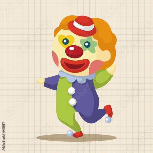 clowns theme elements