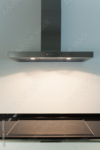 Vászonkép Interior, hob and hood