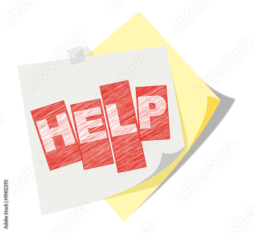Post it | Notizzettel | HELP | Service