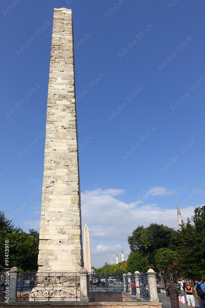 The Walled Obelisk from Istanbul, Turkey