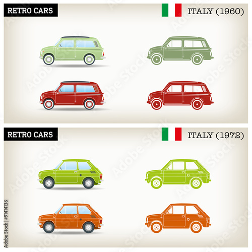 Automobili italiane vintage photo