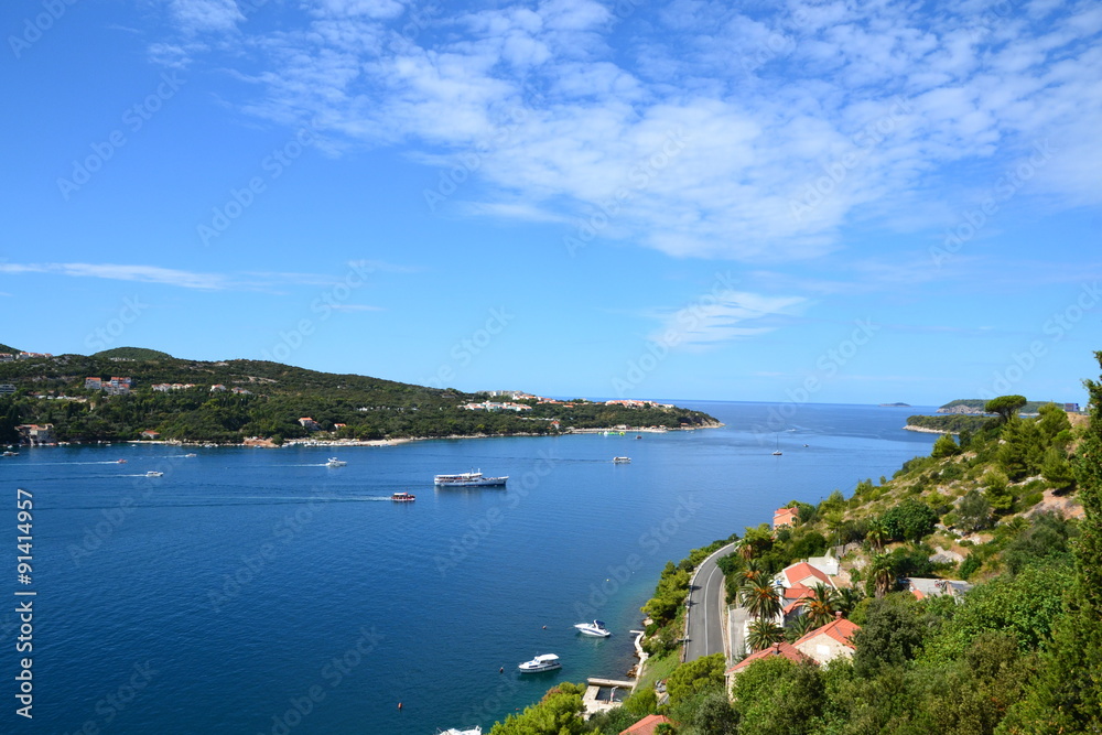 Fototapeta premium Croatia - Dubrovnik coast