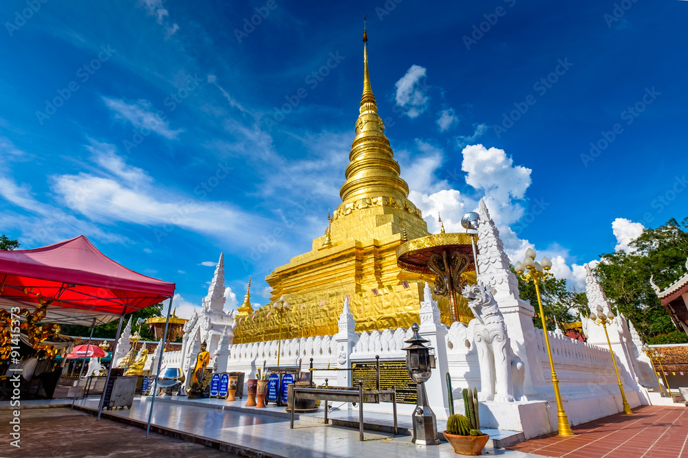 Fototapeta premium Phra That Chae Haeng in Nan, Thailand