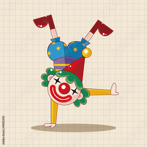 clowns theme elements