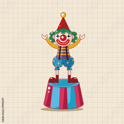 clowns theme elements