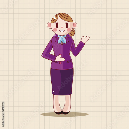 flight attendants theme elements