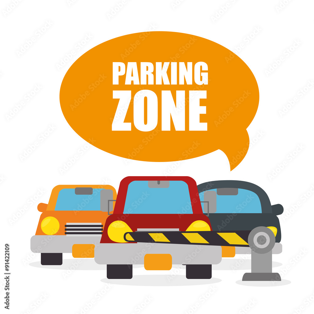 Parking or park zone design Parking or park zone design