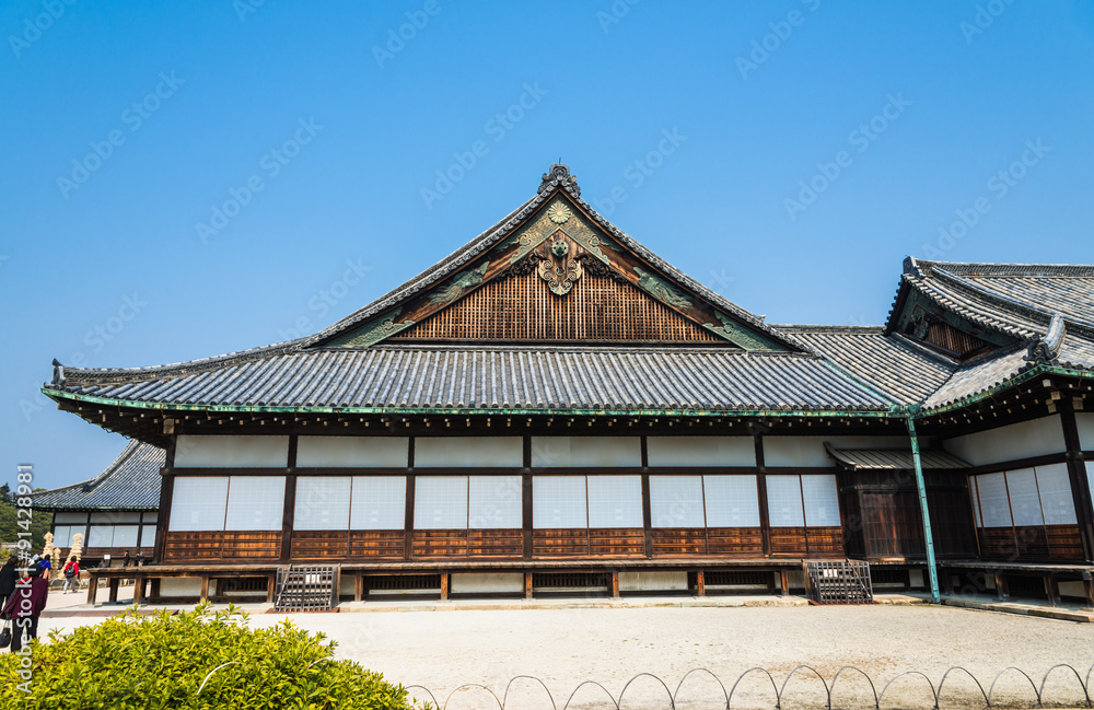 Naklejka premium 京都 世界遺産 二条城 二の丸御殿