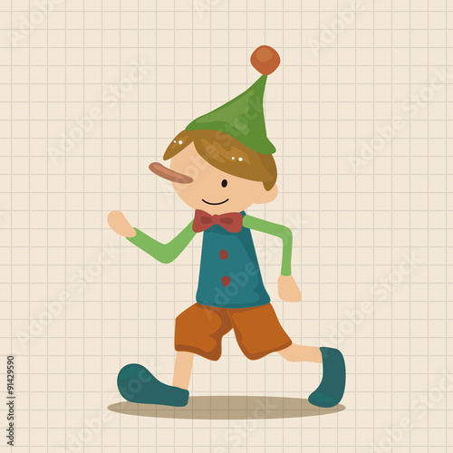 Pinocchio theme elements