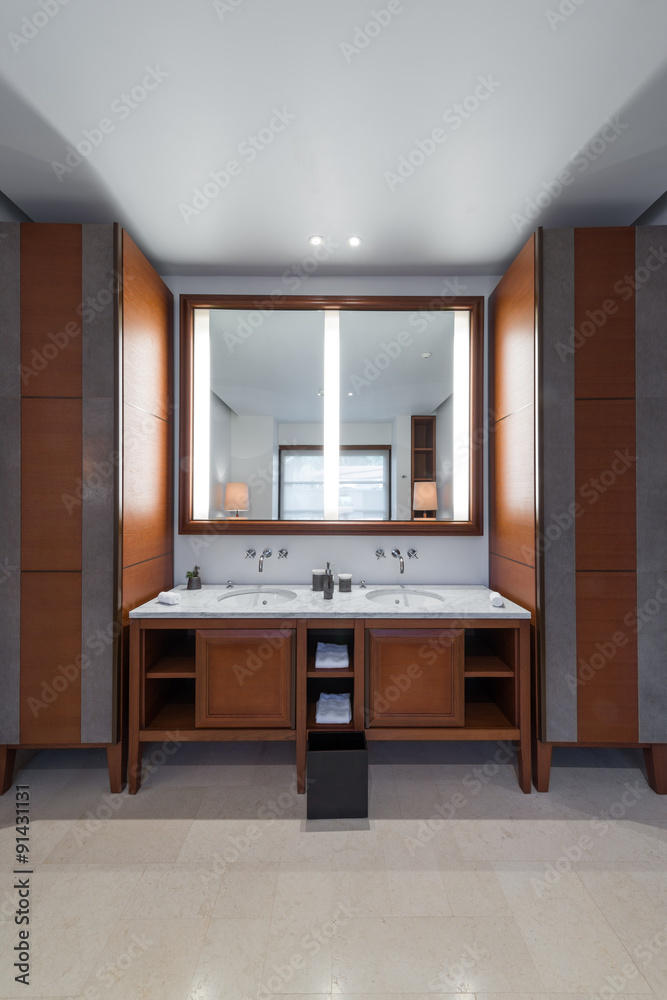 Fototapeta premium Bathroom interior