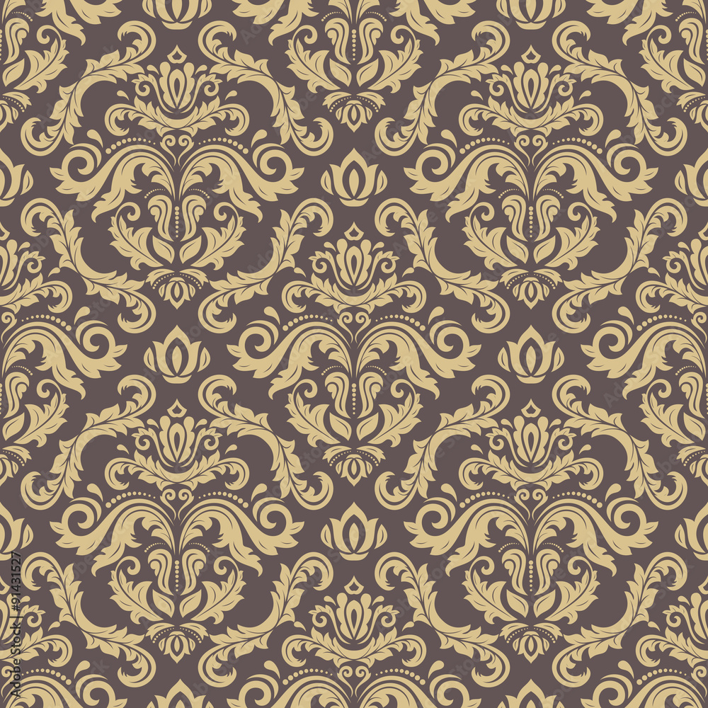 Damask Seamless Vector Pattern Damask Seamless Vector Pattern