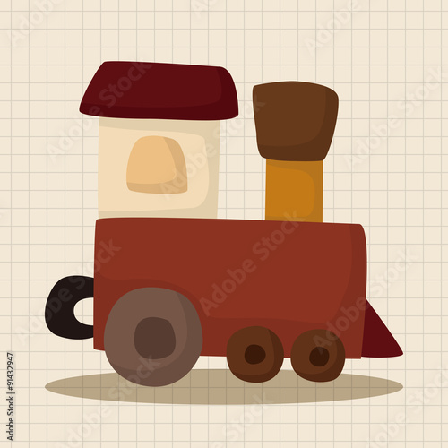 baby toy theme elements