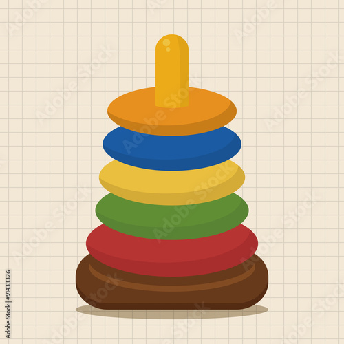 baby toy theme elements