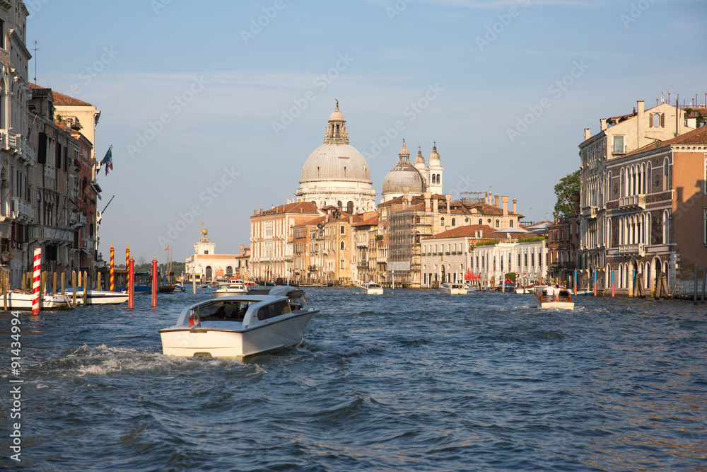 Taxis in Venice, Italy