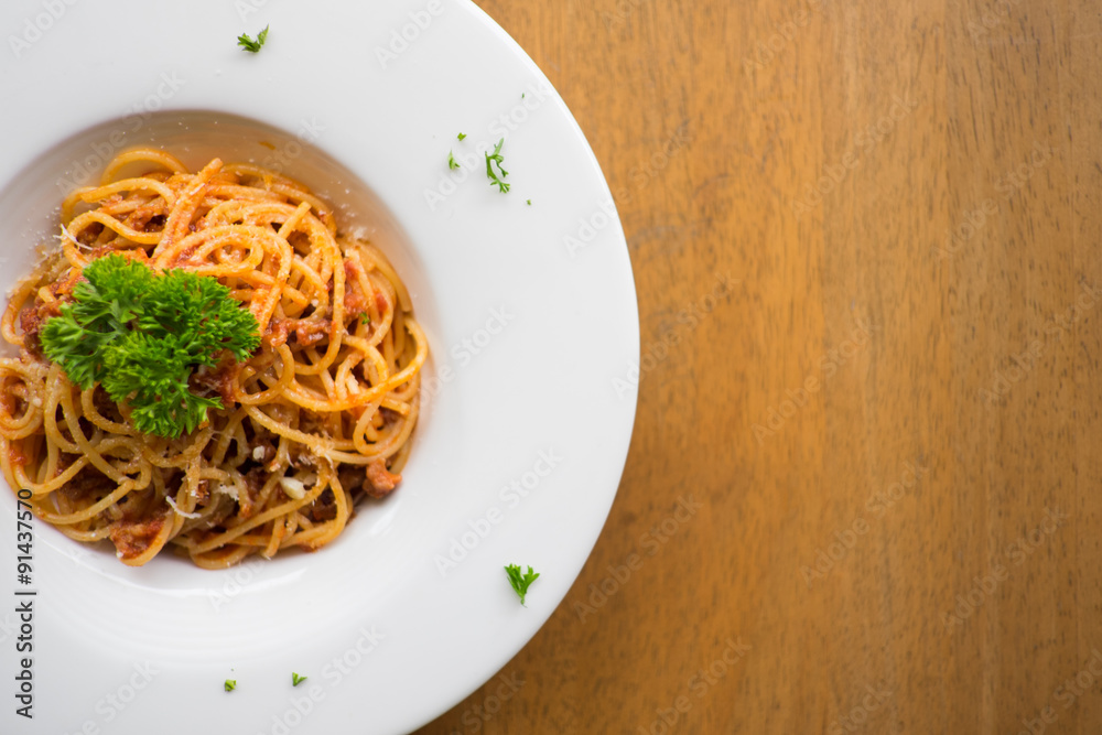 spaghetti pasta with tomato sauce spaghetti pasta with tomato sauce