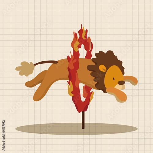 circus animal theme elements