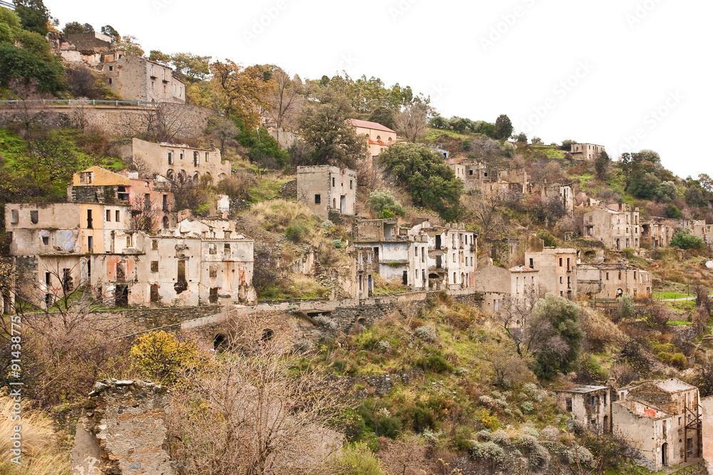 Ruins of Gairo in Sardinia 2