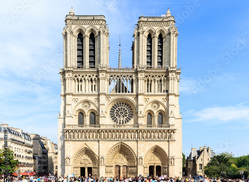 Cathedral Notre Dame de Paris in Paris