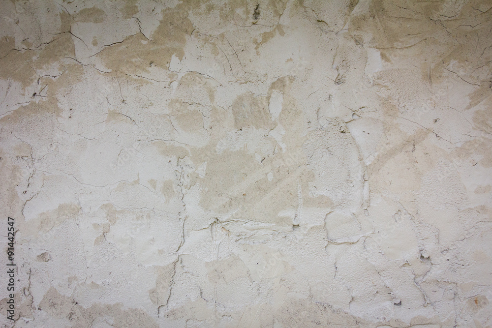 Obraz premium Simple concrete wall background with texture and vignette.